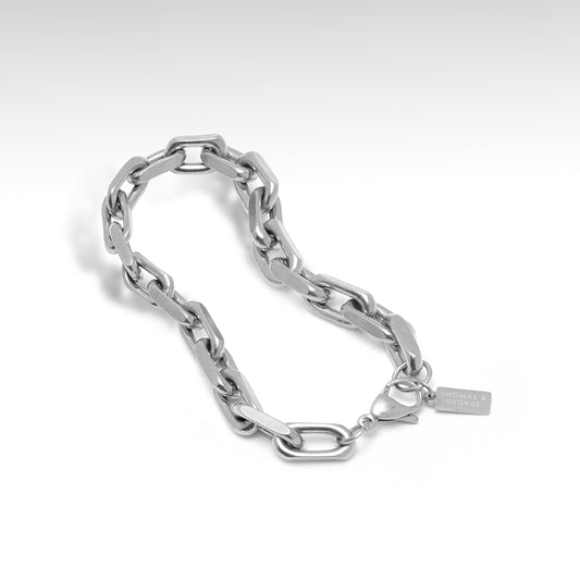 Bracelet à Chaîne en Argent Thomas & George Élégant et Raffiné