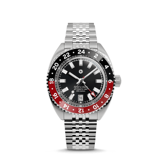 Strat-o-timer GMT: Black Widow