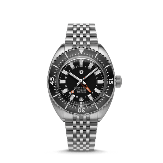 Strat-o-timer Titanium Diver GMT: Anthracite