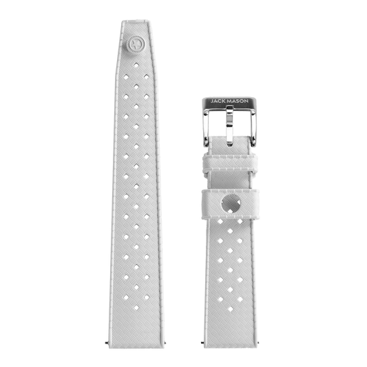 20mm White Tropic strap