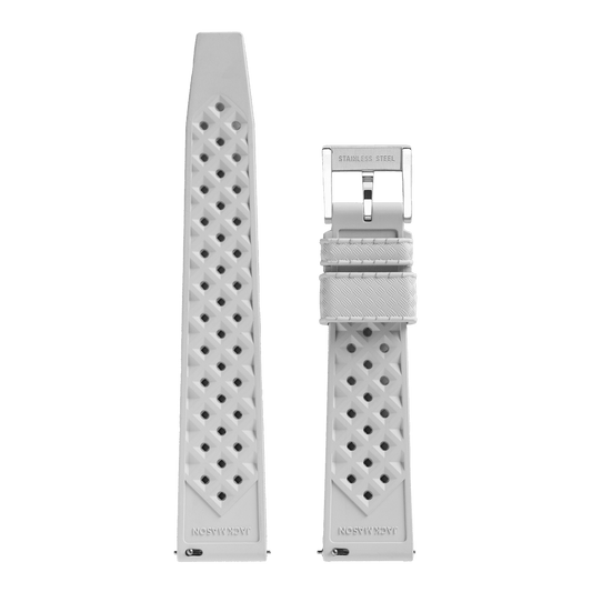 20mm White Tropic strap