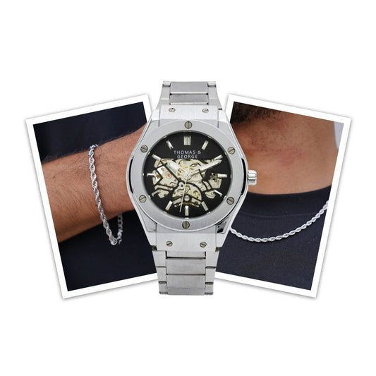 ستلاك من سلاسل الألمنيوم والفضة المميزة من النرويج