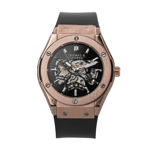 Montre Skeleton Automatique NORWAY élégante et sophistiquée