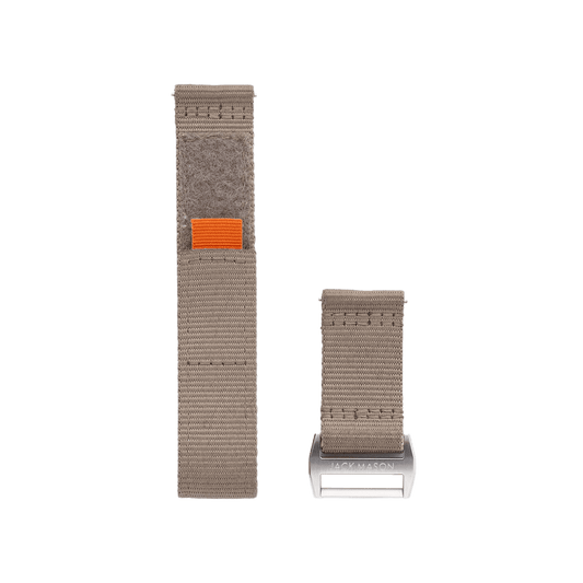 20mm Beige Hook & Loop Strap