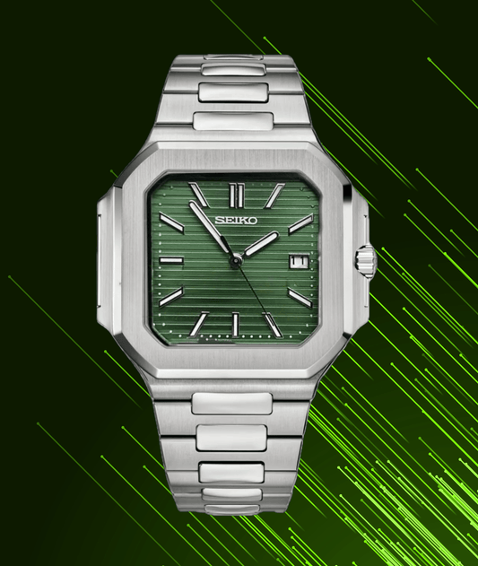 Seiko Mod Cubitus Olive Green