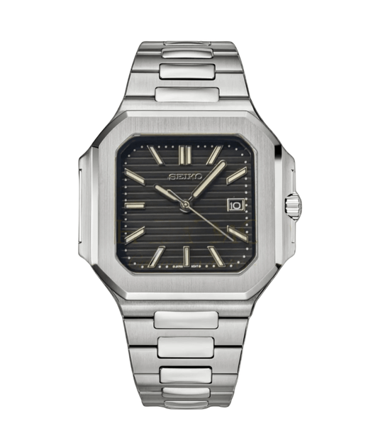 Seiko Mod Cubitus Silver Black