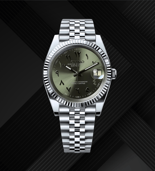 Datejust Mod Arabic Olive Green