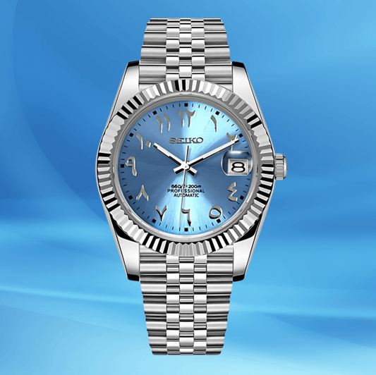 Seiko Mod Datejust Tiffany Arabic