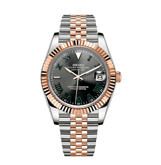 Seiko Mod Datejust Wimbledon Two-Tone