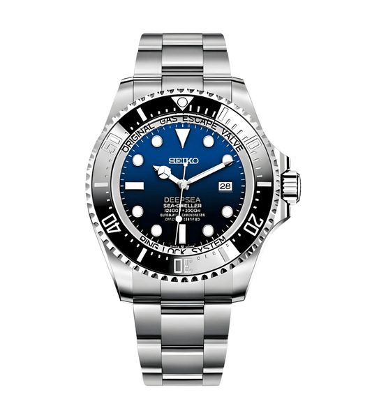 Seiko Mod Deep Sea Blue