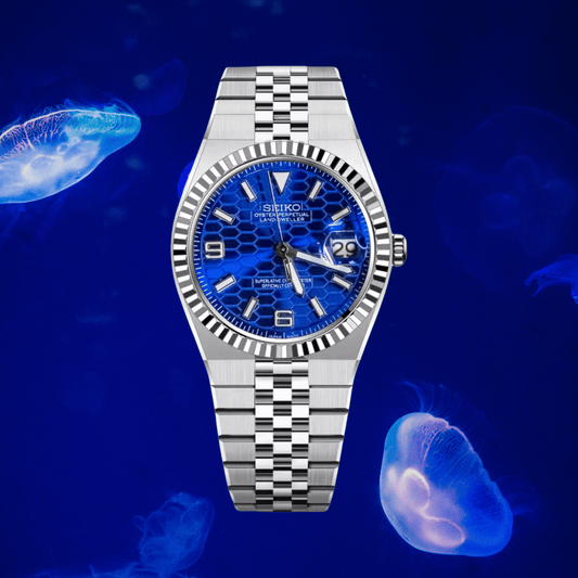 Seiko Mod Land-Dweller Celestial Blue