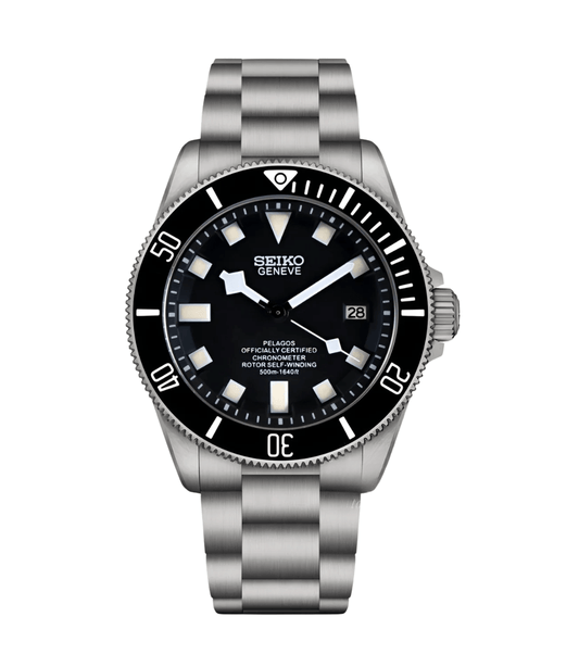 Seiko Mod Pelagos Black