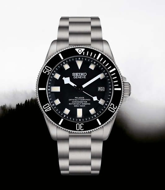 Seiko Mod Pelagos Black