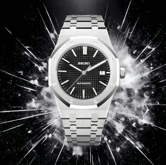 Seiko Mod Royal Oak Classic Black