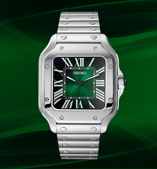 Seiko Mod Santos Green