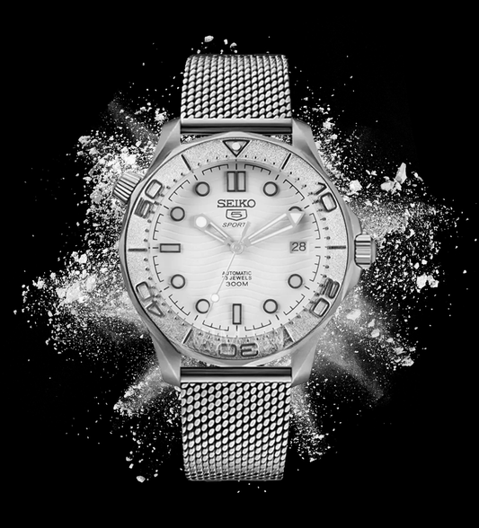 Seiko Mod Seamaster White