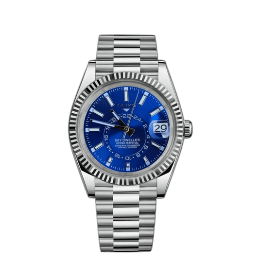 Seiko Mod Sky-Dweller ‘Steel Blue’